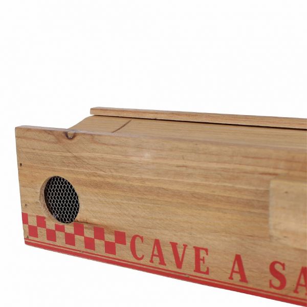 Нож для салями в деревянной коробке, подарок 8х7х31 см., Comptoir de Famille, 155540