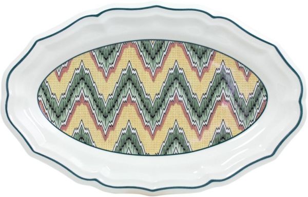 Блюдо овальное DOMINOTE, 41 X 26 cm GIEN