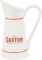КУВШИН, COMPTOIR DE FAMILLE,  PITCHER GASTON RED+WHITE 1.3L-19X13XH26CM DOLOMITE, АРТИКУЛ 200679