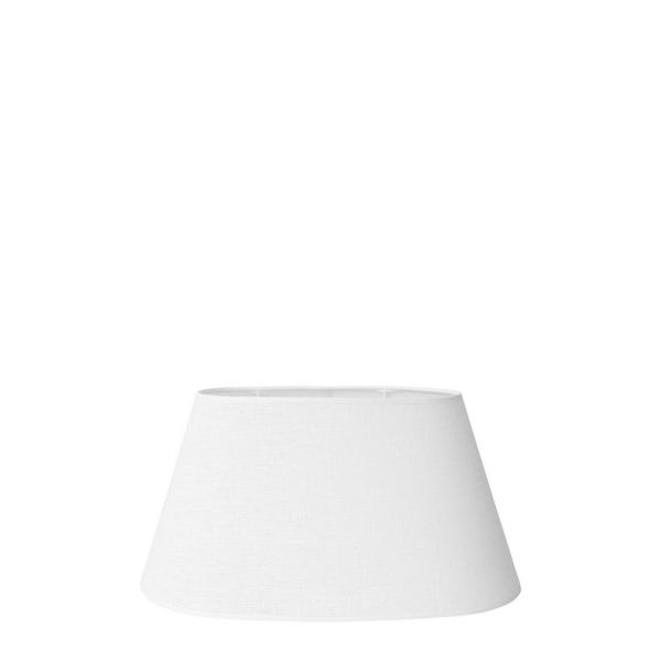 АБАЖУР OVAL 28X17XH15 WHITE LINEN  COTE TABLE, Арт.:  31105