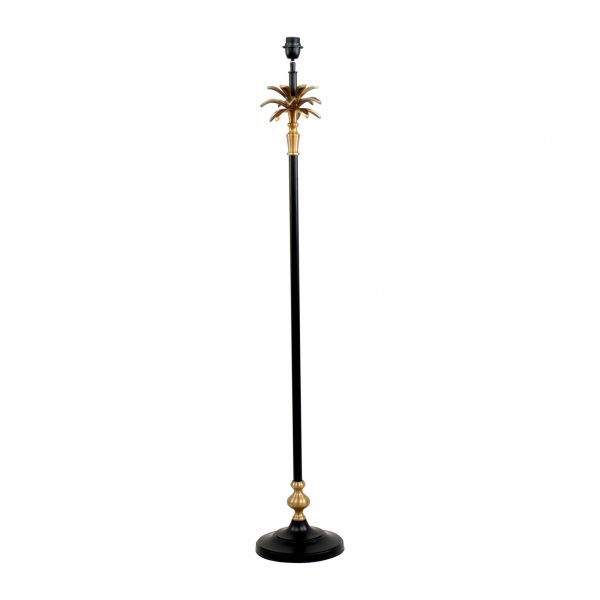 Лампа напольная, Лампа напольная FLOOR LAMP BASE LABECH BLACK+GLD D25H142 ALUMINIUM ,Cote Table ,Арт.: 37148
