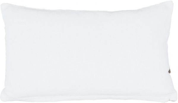 Подушка декоративная, CUSHION COVER PAMPA WHITE+BROWN 50X30 100% хлопок ,Cote Table ,Арт.: 37187