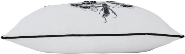 Подушка декоративная, CUSHION COVER CERISIER WHITE+BLACK 45X45 100% хлопок ,Cote Table ,Арт.: 37189