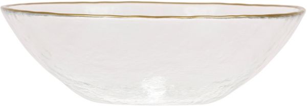 Салатник индивидуальный ORPHEE GOLD D16.5XH5CM GLASS ,Cote Table ,Арт.: 37332