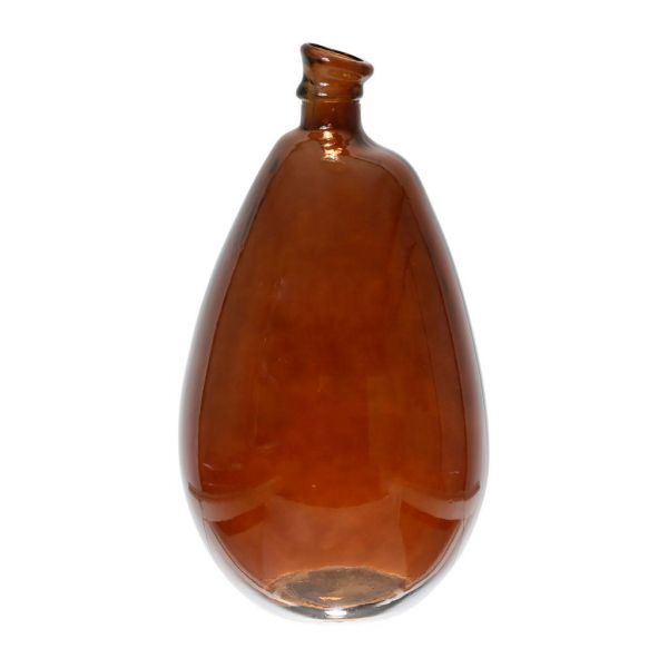 Ваза   COLIBRI AMBER D26XH47CM RECYCLED GLASS ,Cote Table ,Арт.: 37367
