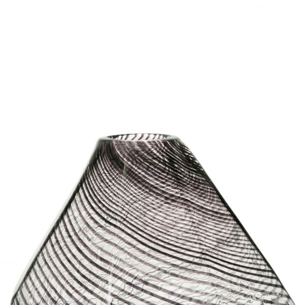 Ваза SABLON серый 18 х 16.5 х В 25.5 см., стекло, Cote Table