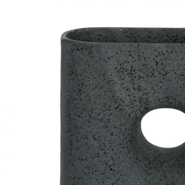 Ваза KEPSOU темно серый 20X8XH30.5 керамика, Cote Table