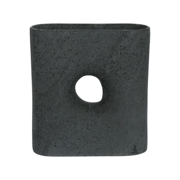 Ваза KEPSOU темно серый 20X7.5XH22 керамика, Cote Table