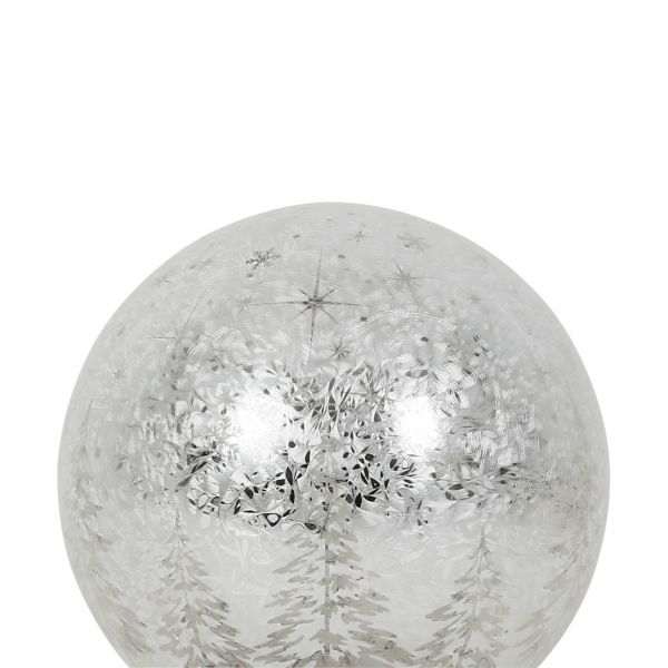 Светильник шар NOEL серебряный D18CM стекло, Cote Table
