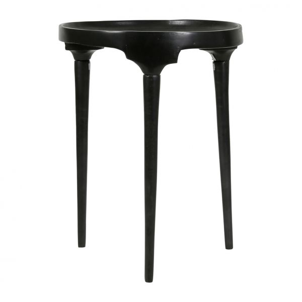Столик ACERI черный D40XH51CM алюминий, Cote Table