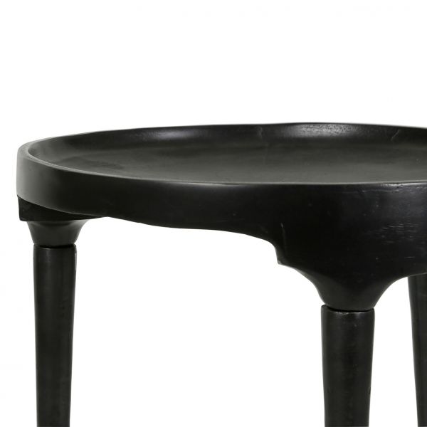 Столик ACERI черный D40XH51CM алюминий, Cote Table