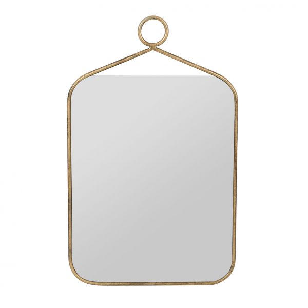 еркало CUS золотой 26X42 см., металл - зеркало, Cote Table