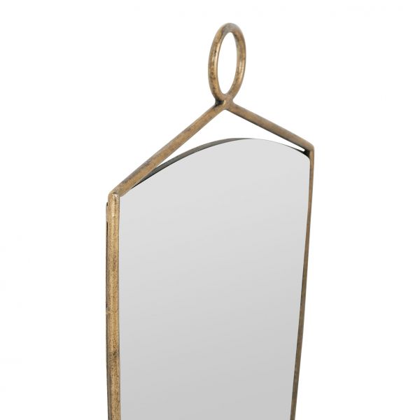 Зеркало CUS золотой 27X38 см., металл - зеркало, Cote Table