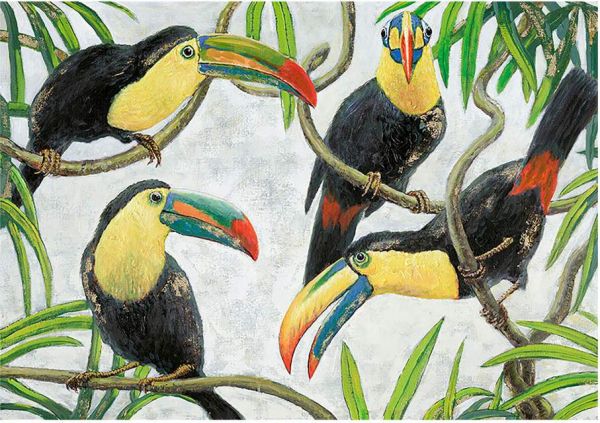 Картина TOUCAN OISEAUX 100X70