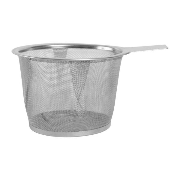 FILTER TEACUP GREY D6.5XH5.5CM STAINLESS STEEL