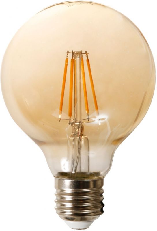 Круглая лампа LED AMBRE D8XH12CM-4W E27 стекло