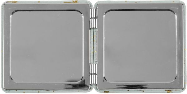 Карманное зеркальце 3 шт COCODELICE серый, белый, розовый 6X6 пластик