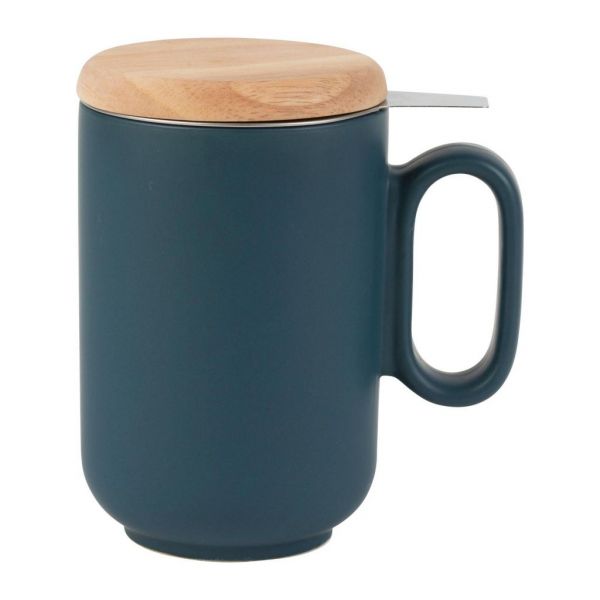 MATT MUG W/FILTER BALTIKA BLUE 50CL STONEWARE