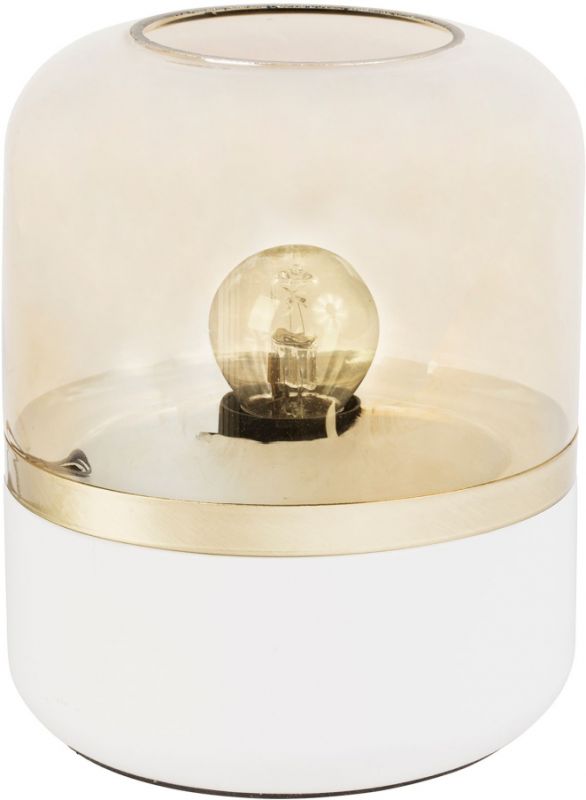 Лампа ARDECOR белый. золотой D15XH18 металл, стекло