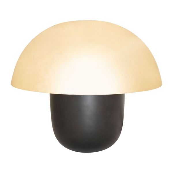 LAMP CHAMPART BLACK+GOLD D20-44X35-E27-1.60M IRON