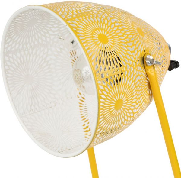 Лампа ROSALIE желтый 17X16XH40-E27-CABLE 1.50M металл