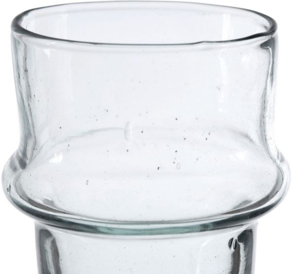 TUMBLER X6 BORDE 18CL-D5XH10.5CM GLASS