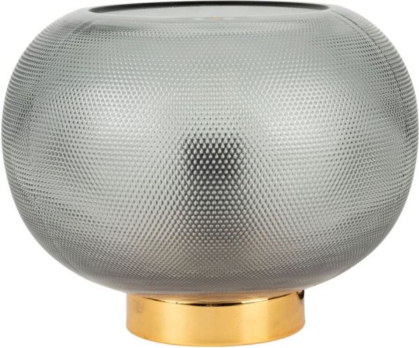 Лампа GRISILL серый, золотой D23XH17.5CM-E27 стекло, металл