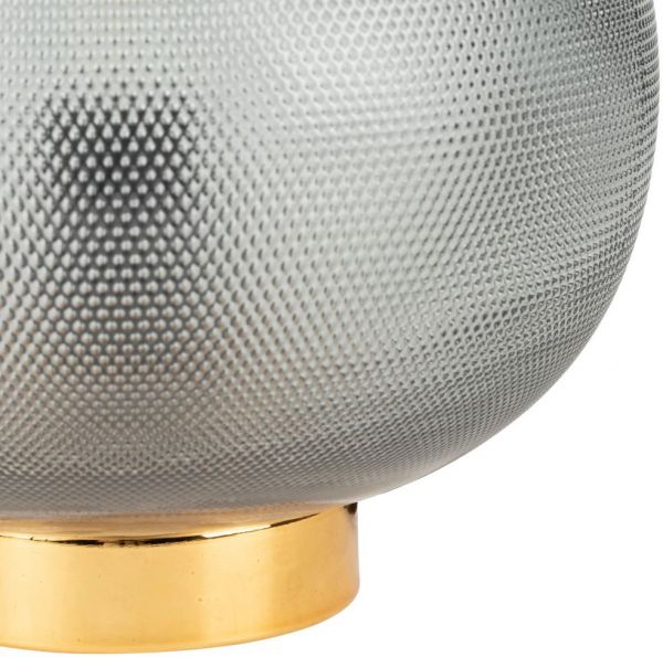 Лампа GRISILL серый, золотой D23XH17.5CM-E27 стекло, металл
