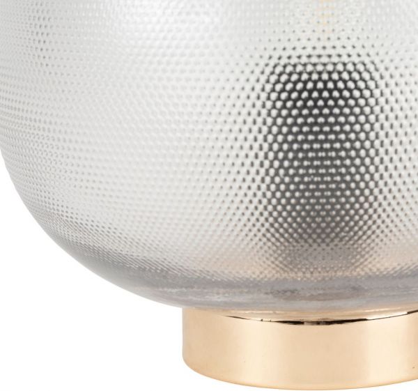 Лампа GRISILL золотой D23XH17.5CM-E27 стекло, металл