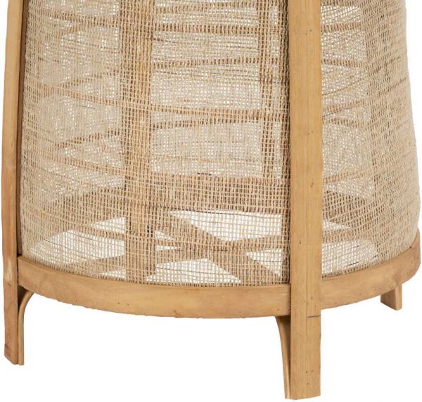 NOT ELECT LAMP LINEN PLAKA NAT D27H42 BAMBOO+LINEN