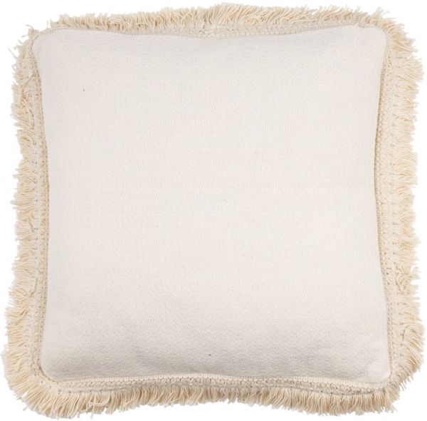 CUSHION COVER AMERIDA CREAM 45X45CM COTTON