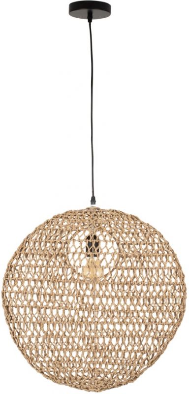 CEILING LAMP CALYP NAT 51X15.5XH51 IRON+PAPER ROPE