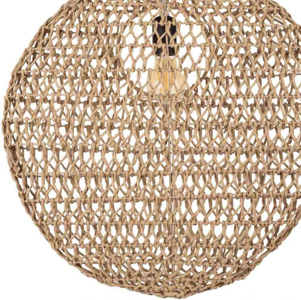 CEILING LAMP CALYP NAT 51X15.5XH51 IRON+PAPER ROPE