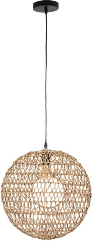 CEILING LAMP CALYP NAT 41X14XH41 IRON+PAPER ROPE