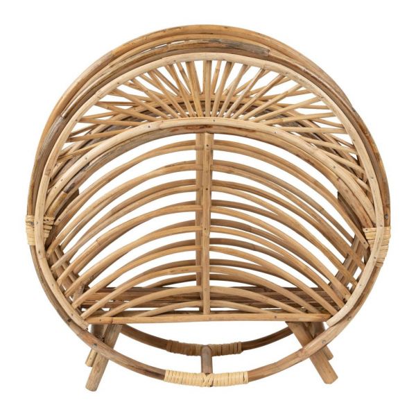 MAGAZINE RACK ROTIN NATURAL 49X19.5XH49CM RATTAN