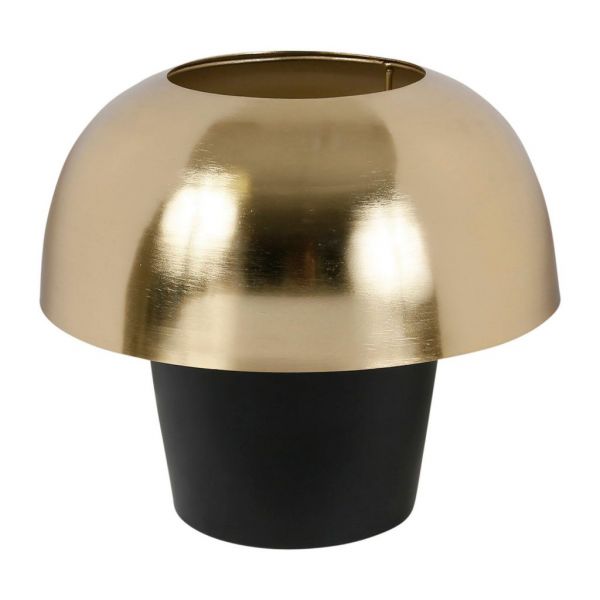 LAMP CHAMPART GOLD+BLACK D29XH26-E14-CABLE 2M IRON