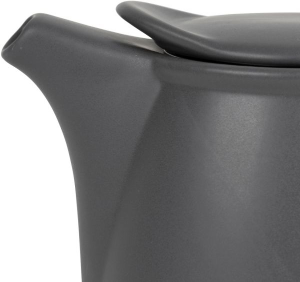 Чайник с ситечком EDNA серый 70CL керамика, сталь