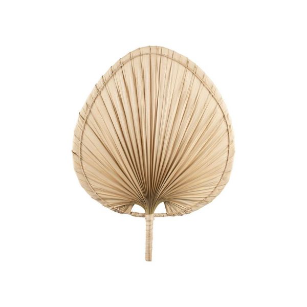 DECO LEAF FLOR-GIPSY NATURAL 41X33X2CM PALM LEAF