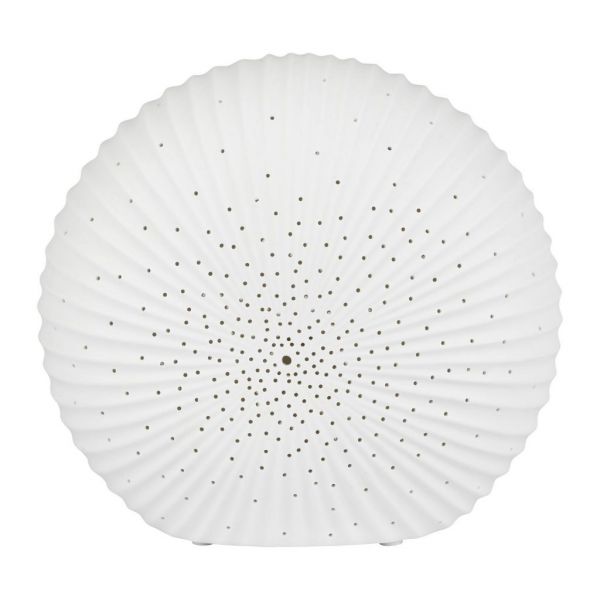 DISC LAMP ESSENCIA WHITE 22.5X12XH20-E14 PORCELAIN