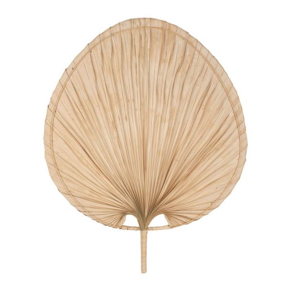 WALL DECO LEAF FLOR-GIPSY NAT 54X67 PALM LEAF