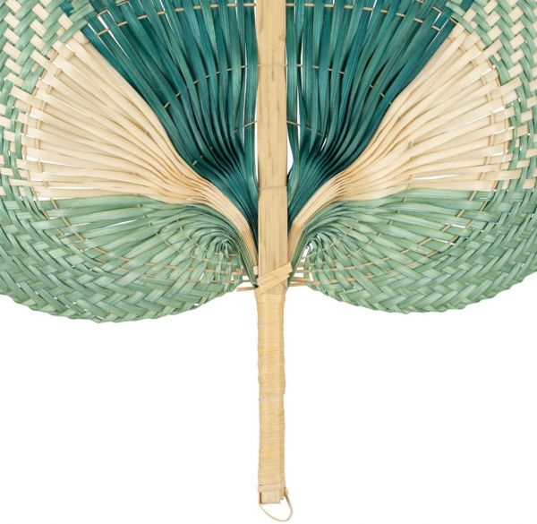 Настенный декор FAN VENT-ASIE изумрудный 50X60 бамбук