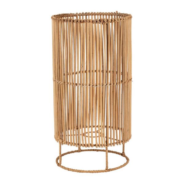 NOT ELECTRIFIED LAMP FLORA GIPSY NAT D30H40 RATTAN