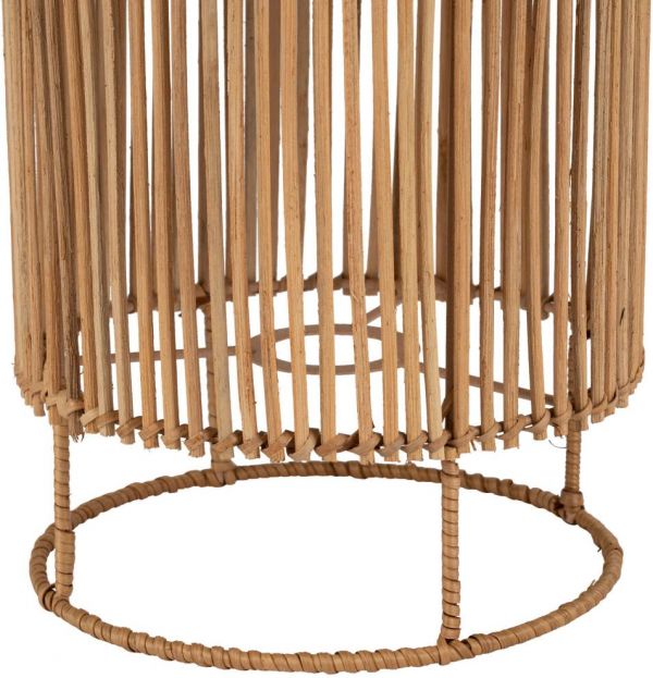 NOT ELECTRIFIED LAMP FLORA GIPSY NAT D30H40 RATTAN