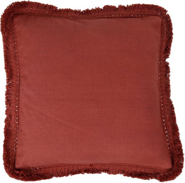 CUSHION COVER AMERIDA TERRACOTTA 45X45 COTTON