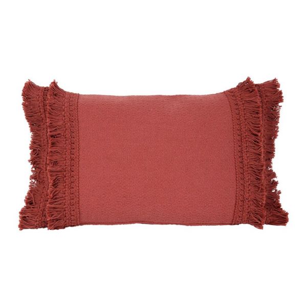 CUSHION COVER AMERIDA TERRACOTTA 50X30 COTTON