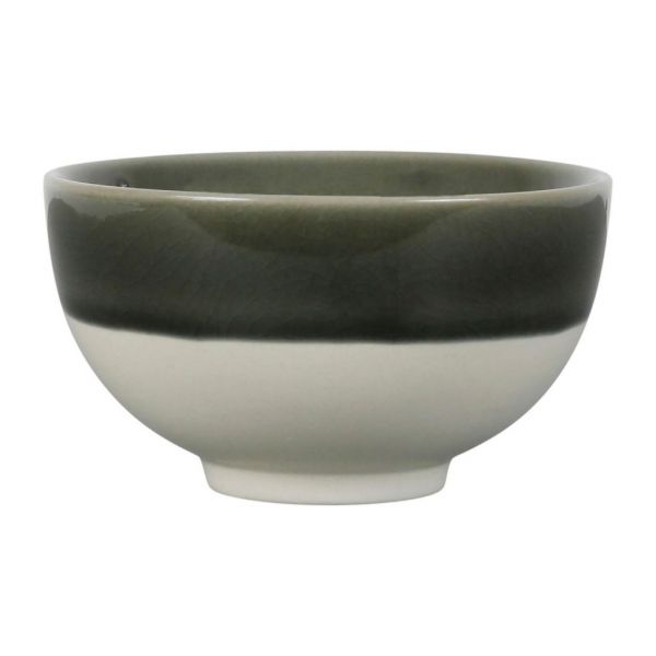 BOWL CRAKEL LOVAT GREEN 30CL-D11.5XH6.5 STONEWARE