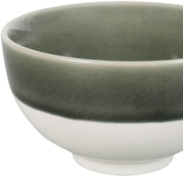 BOWL CRAKEL LOVAT GREEN 30CL-D11.5XH6.5 STONEWARE