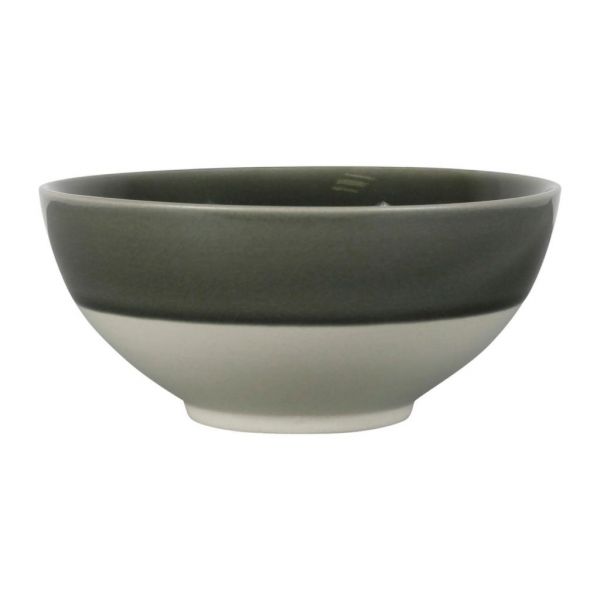 BOWL CRAKEL LOVAT GREEN 65CL-D15XH8CM STONEWARE