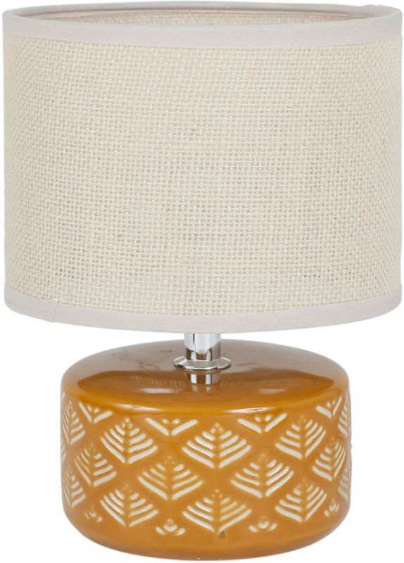 Лампа GRAPHIQUE желтый, кремовый D12-16XH21.5 керамика