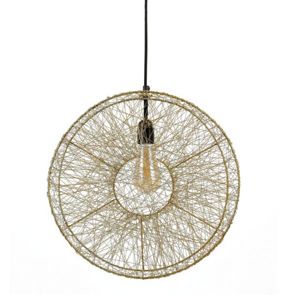 CEILING LAMP ARDECOR GOLD D40.5X14CM-E27 IRON